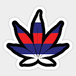 Slovakia Pot Leaf Sticker